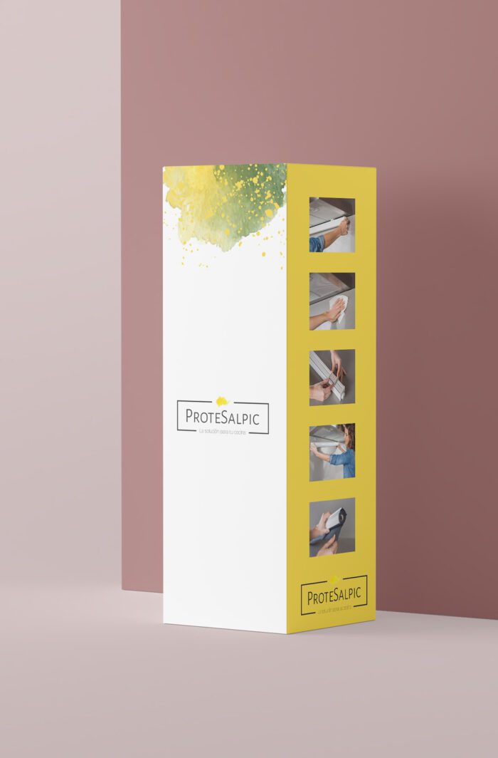 Diseño de branding y packaging para Protesalpic