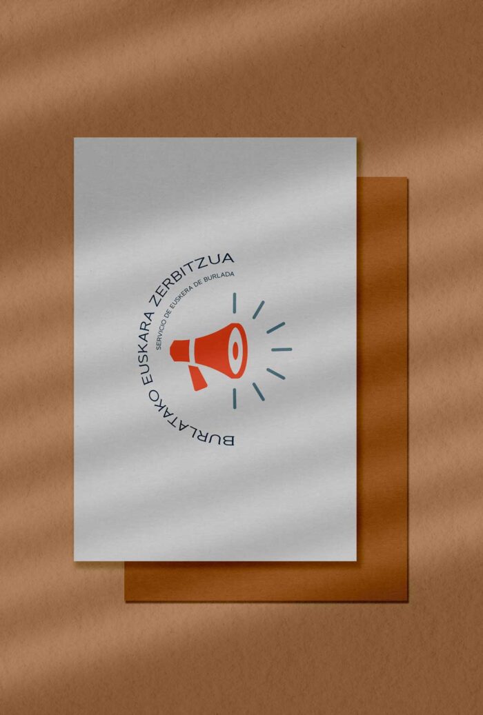 Diseño de logotipo para el Servicios de Euskera de Ayuntamiento de Burlada