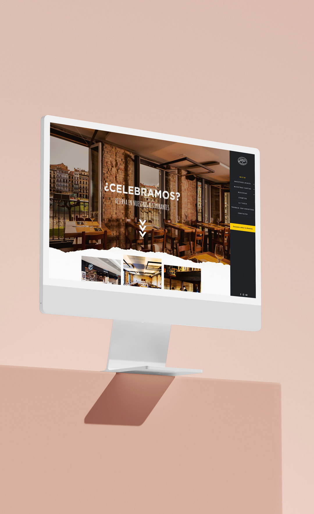 Diseño web para La Tasca de Don José en Pamplona